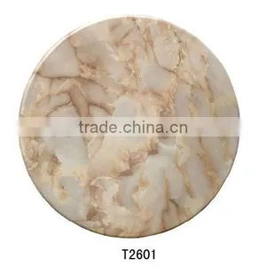 Square Artificial Marble Dining Table Top for Sale T2601 thumbnail-2