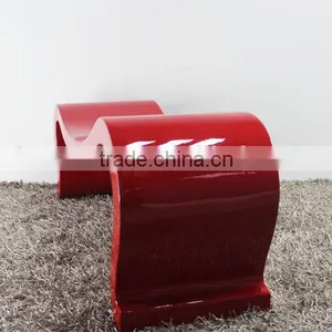 Glass Tea Table Design in Fiberglass thumbnail-3
