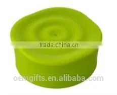 16 Oz. Glass Candy Color Water Bottle With Silicone Strap thumbnail-5