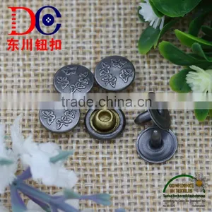 2016 Brass Metal Custom Jean Rivet Decorate Garment Accoessory thumbnail-1