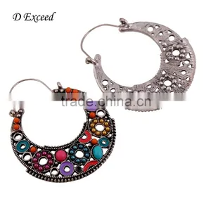 Hot New Designs Ladies/Women's Vintage Jewellery Earrings Bohemian Style Beaded Gold/Silver Plating Drop Earrings thumbnail-5