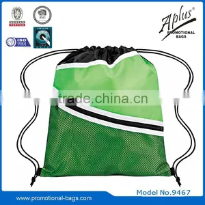 Website Cheap Promotional Drawstring Gift Mesh Zipper Bag thumbnail-4