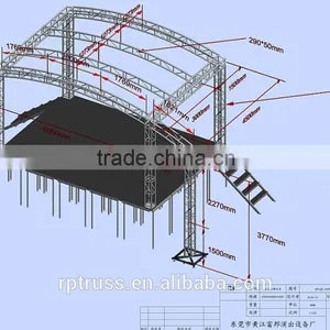 RP Aluminum Portable Stage,aluminum Stage Platform,aluminum Stage Truss thumbnail-4