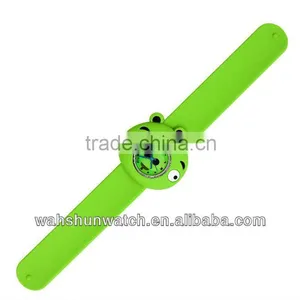 Silicone Slap Bracelet Watch or Silicone Slap Watch thumbnail-1