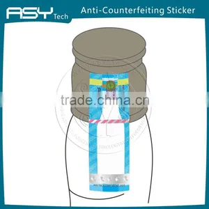 3D Customized Hot Stamping Paper Anti-counterfeiting Label thumbnail-1