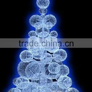 New Design Holiday Time Artificial Trees With Ball in Different Size With High Quality Make Ball Tree Nice Christmas Wire Tree thumbnail-1