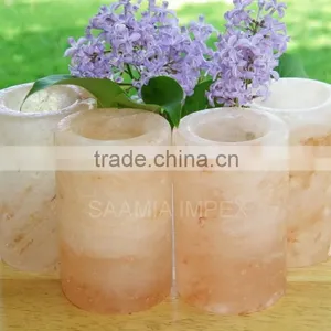 Himalayan Natural Rock Salt Shot Glass thumbnail-1