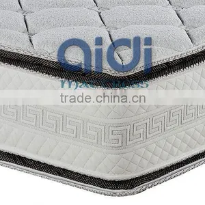 5-Star Hotel Comfortable Pillow Top Pocket Spring High Density Foam Mattress With Elegance AG-1301 thumbnail-4