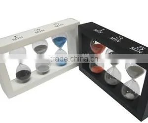 Fashion Decoration Wooden Sand Timer Hourglass Hour Glass thumbnail-1