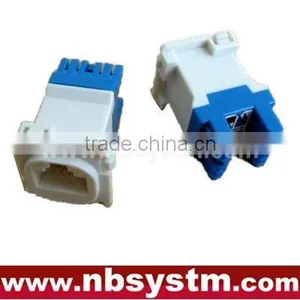 Cat5e UTP Keystone Jack 180 Degree,dual IDC Type thumbnail-1