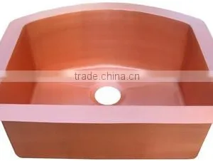 Smooth Copper Sink thumbnail-1