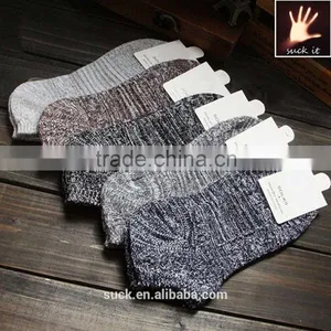 Cotton Outdoor Winter Men's Ankle Socks With Ship Style thumbnail-1