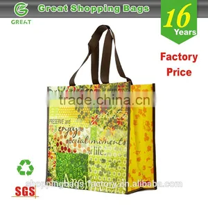 Custom Design Reusable and Recycled Non-woven Bag thumbnail-1