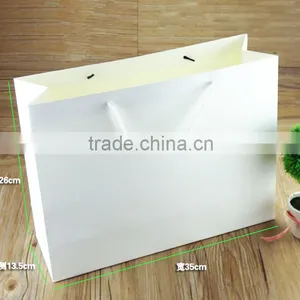 Nice Various Size White Shopping Paper Bag,Cheap Kraft Paper Coin Pouch thumbnail-2