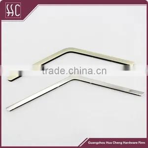 Handbag Hardware Corners Brush Brass Corner Hardware thumbnail-1
