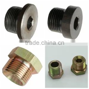 Male Hydraulic Tube Fitting Black Hydraulic Plug Tube Plug thumbnail-1