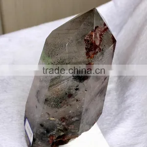 3.35kg Fantastic Scenic Natural Rock Crystal Point Chorite Quartz Crystal Wand thumbnail-2