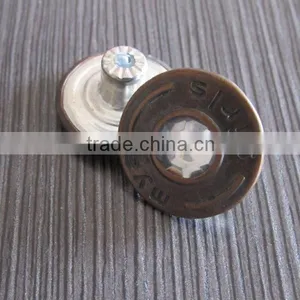 Ladies' Rhinestone Metal Buttons For Jackets thumbnail-1