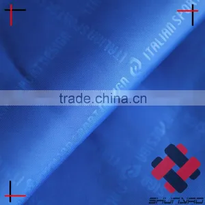 210T Polyester Taffeta Fabric Lining Custom Logo Embossed Printing thumbnail-2