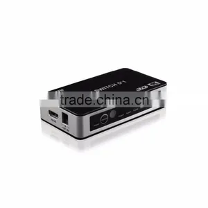 Hot-selling 5 Ports HDMI Switch | 4K x 2K HDMI 5x1 Powered Switch With IR Wireless Remote and Power Adapter thumbnail-1