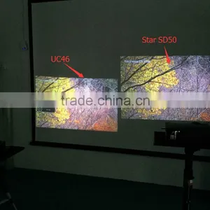 LED LCD Digital Slide Projector HDMI 800*480 Support 1080P HD for Home Theater thumbnail-5
