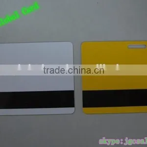 Hot Sell CR80 Custom Print Plastic Pvc Hotel VIP Membership Business PVC Hico/Loco Magnetic Stripe Card thumbnail-1