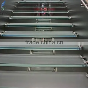 Glass Stairs With Architectural Glass thumbnail-2