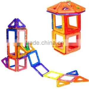 20pcs Matched Magnetic Construction Building Block Enlighten Puzzles 3D Etucational Toys thumbnail-6