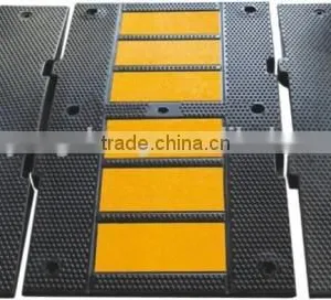 Roadway Safety Mini Rubber Speed Ramps thumbnail-1