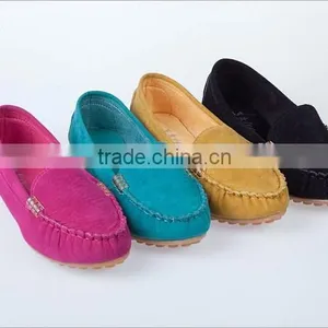 2015 Spring&Autumn Casual Women Flat Shoes Metal Buckle Shoes Stylish Leisure Solid Color Synthetic Pu Free Shipping Shoes thumbnail-1