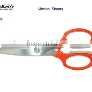Plastic Handle Stainless Steel Kitchen Shears Japanese Steel Shears thumbnail-1