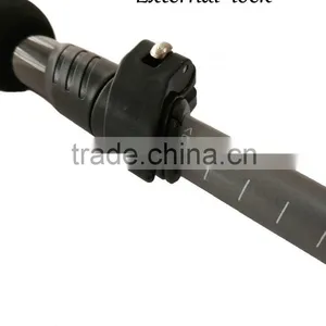 Carbon Fiber&alumium Telescopic Trekking Nordic Folding Walking Pole thumbnail-3