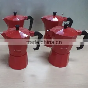 12 Cup Hot Sale Classic Eco-friendly Feature Italy Style Expresso Coffee Maker Aluminium Coffee Pot thumbnail-1