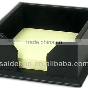 Leather/PU Business Card Box Notepaper Container Notepad Small Paper Box(SDB2286) thumbnail-4