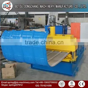 Arched Roof Building Curve Roof Metal Sheet Roll Forming Machine for Sale thumbnail-4
