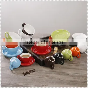 Cheaper Ceramic Glaze Coffee Set ,colorful Cup thumbnail-2