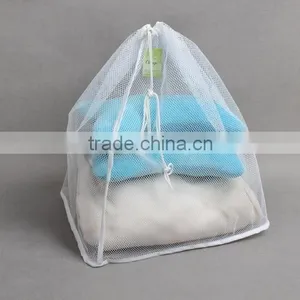 2016 Fast Selling Mesh Drawstring Laundry Bag thumbnail-1