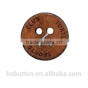 Factory Wholesale 4 Holes Natural Wooden Button for Garment thumbnail-3