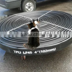 Large Diameter High Pressure Heavy Duty Flexible TPU Layflat Hose Antistatic thumbnail-1