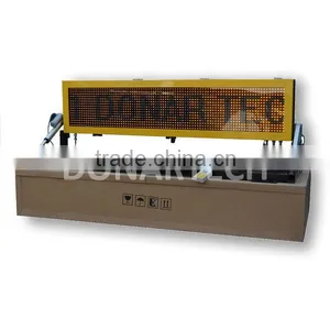Double Side Easy-option 12VDC Car Power Vehicle Mount LED Sign thumbnail-1