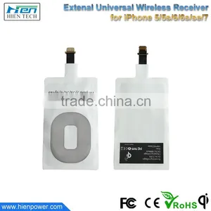 2016 New Ultra Thin Qi Wireless Charger Receiver for IPhone, Android thumbnail-1