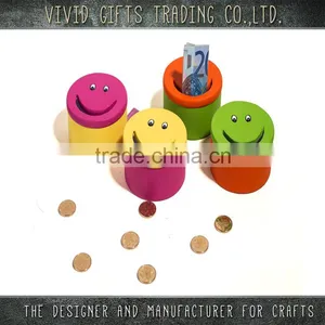 Wholesale Custom Kids Ceramic Coin Bank for Home Decoration thumbnail-1