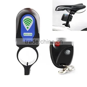 New Arrival Battery Operated Wireless Remote Bicycle Anti Theft Alarm thumbnail-1