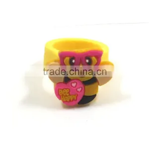 Animal Shaped Cartoon Custom Wholesale PVC Ring thumbnail-1