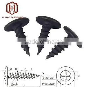 Phosphated Wafer Head Sharp Point Self Tapping Screw 8x1/2'' thumbnail-1