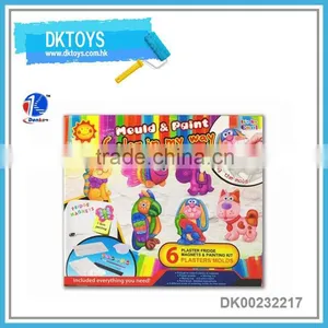 Denko Toys-Creative Craft Toy Fridge Magnet Animal Set DIY Painting Set thumbnail-1