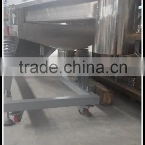 3M Stainless Steel Linear Vibrating Screen Machine for Plastic Industry or Chemical Industry or Food Industry thumbnail-5