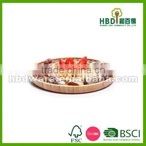 Bamboo Round Dish thumbnail-1