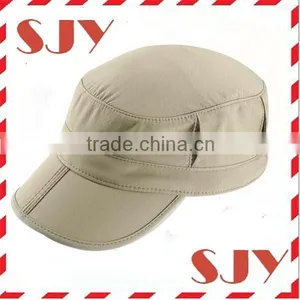100%polyester Dri Fit Flat Top Soft Foldable Baseball Cap thumbnail-1