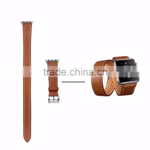 2016 Fashion and Popular To Markets. Genuine Leather For Apple Watch Bands Strap 42mm With Various Colors&Customs thumbnail-3